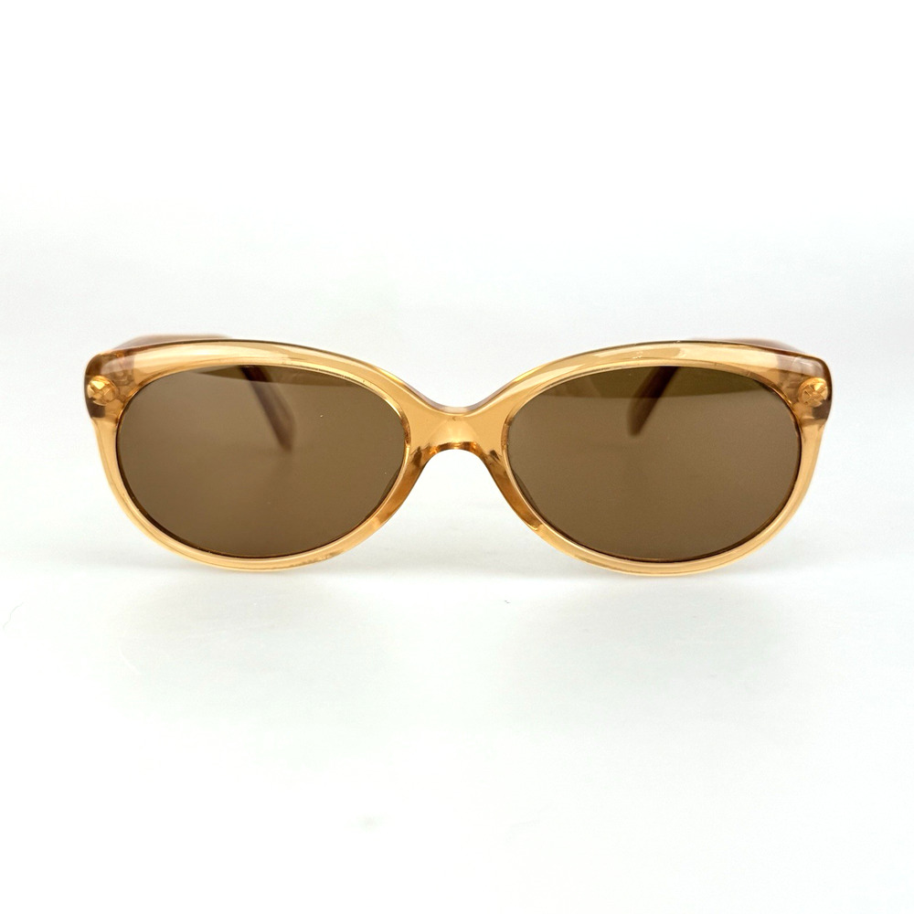 Mossimo Vintage Sunglasses mod. Cambriona 021 CM Gold Oval Made in Italy 90s